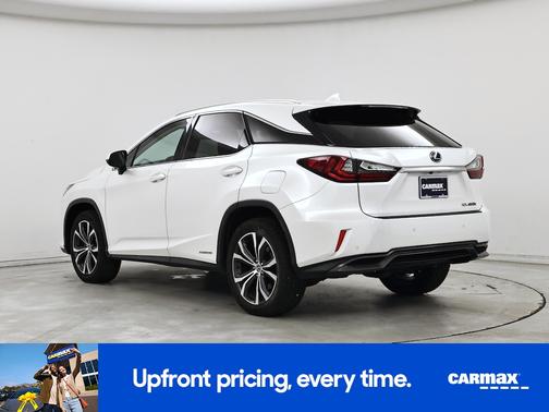 White 2018 Lexus RX 450h