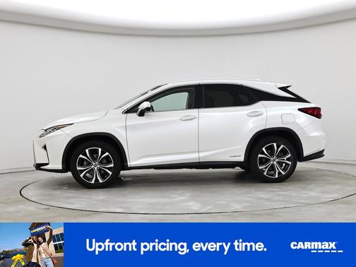White 2018 Lexus RX 450h