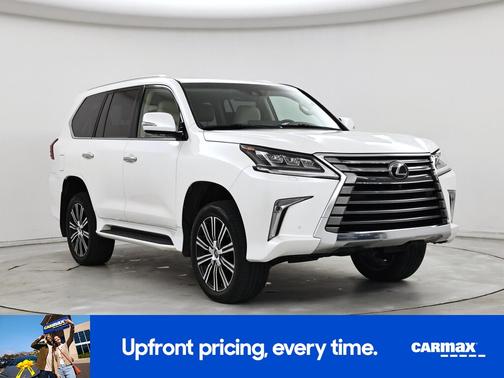 White 2019 Lexus LX 570
