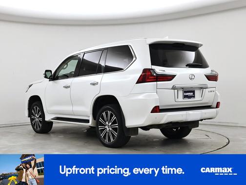 White 2019 Lexus LX 570