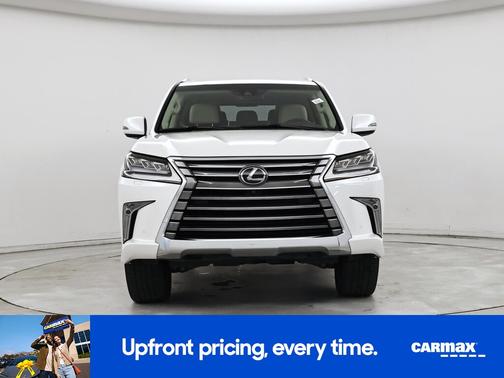 White 2019 Lexus LX 570