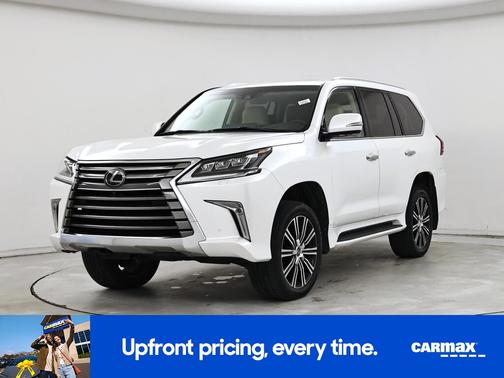 White 2019 Lexus LX 570