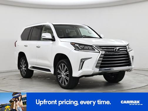 White 2019 Lexus LX 570