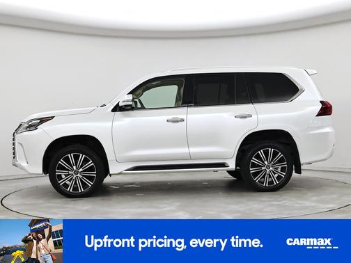White 2019 Lexus LX 570