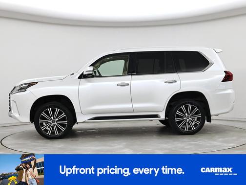 White 2019 Lexus LX 570