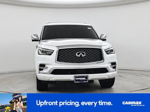 White 2018 INFINITI QX80