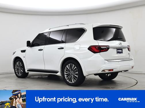 White 2018 INFINITI QX80