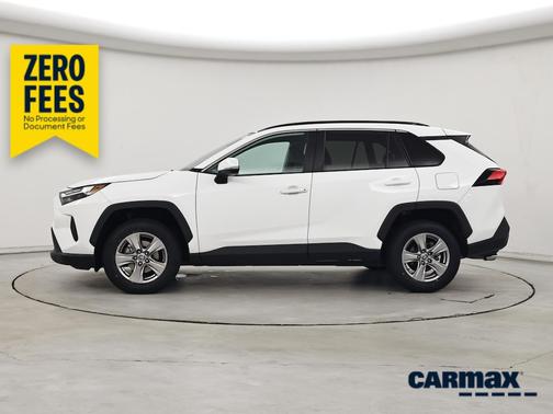 White 2023 Toyota RAV4 XLE