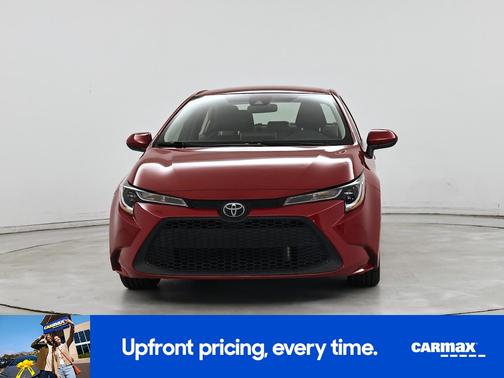 Red 2021 Toyota Corolla LE