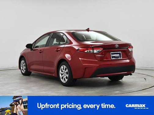 Red 2021 Toyota Corolla LE