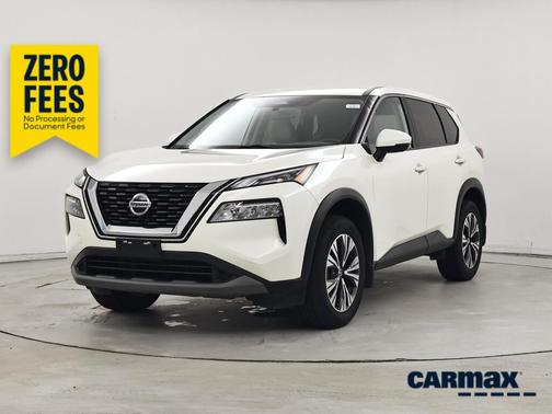 White 2021 Nissan Rogue SV