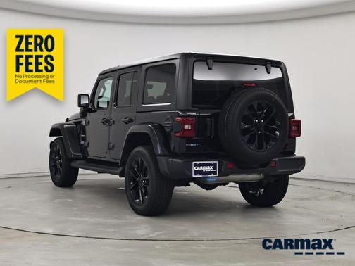 Black 2023 Jeep Wrangler 4xe Unlimited Sahara