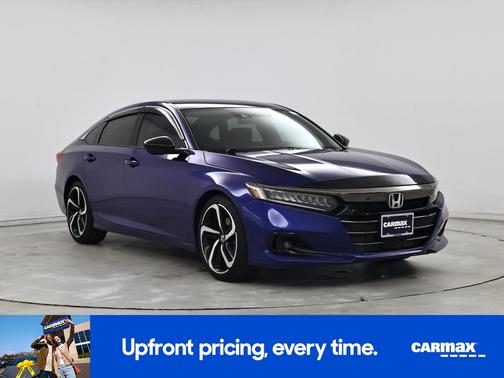 Blue 2021 Honda Accord Sport