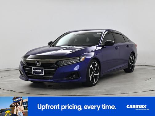Blue 2021 Honda Accord Sport
