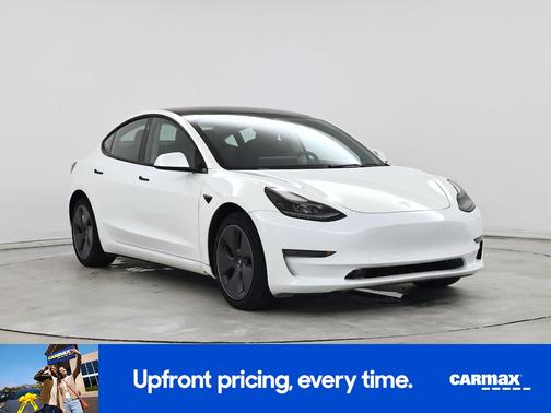 White 2022 Tesla Model 3 Long Range