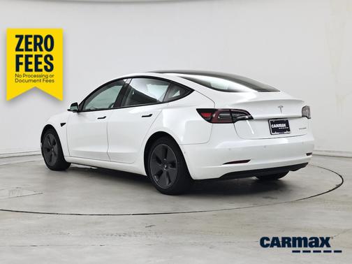 White 2022 Tesla Model 3 Long Range