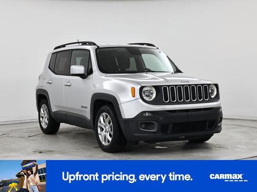Silver 2015 Jeep Renegade Latitude