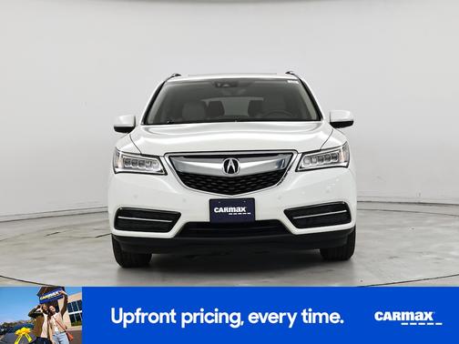 White 2016 Acura MDX Advance