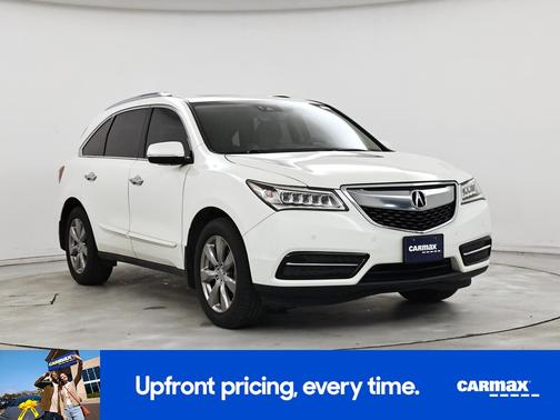 White 2016 Acura MDX Advance