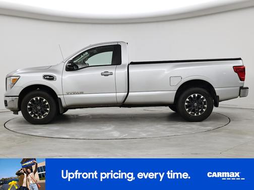 Silver 2017 Nissan Titan SV