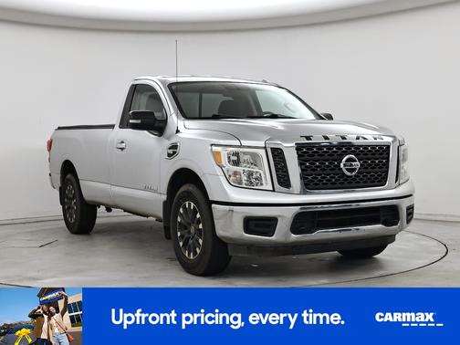 Silver 2017 Nissan Titan SV