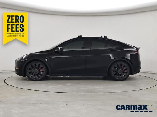 Black 2021 Tesla Model Y Performance