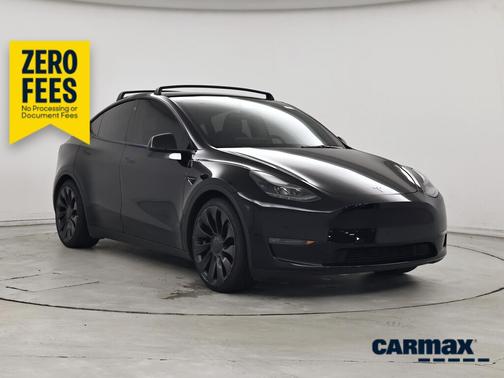 Black 2021 Tesla Model Y Performance