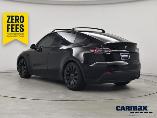 Black 2021 Tesla Model Y Performance