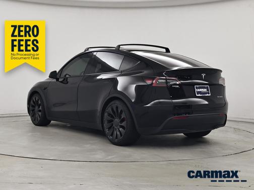 Black 2021 Tesla Model Y Performance