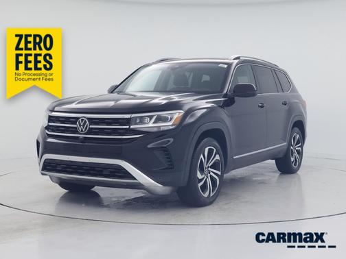 Black 2021 Volkswagen Atlas SEL Premium
