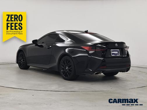 Black 2022 Lexus RC 350