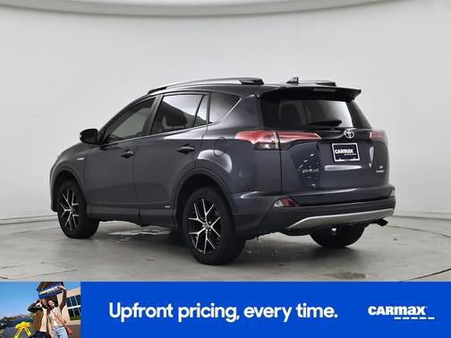 Gray 2018 Toyota RAV4 Hybrid SE