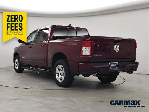 Red 2020 RAM 1500 Bighorn