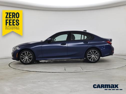 Blue 2022 BMW 330 I xDrive