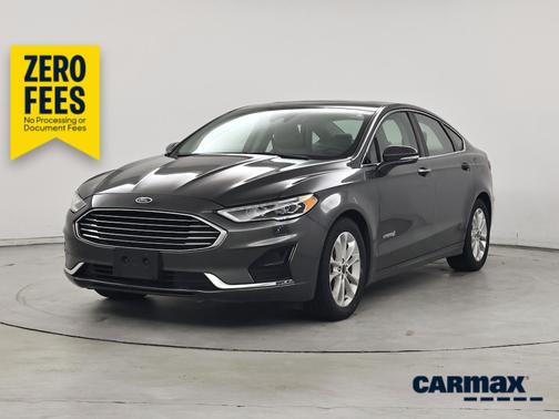 Gray 2019 Ford Fusion Hybrid SEL