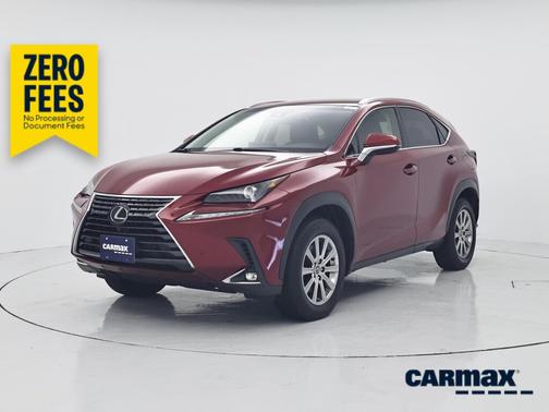 Red 2019 Lexus NX 300