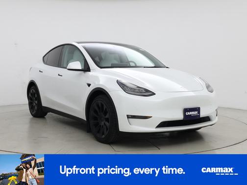 White 2021 Tesla Model Y Long Range