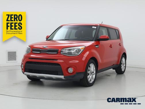 Red 2019 Kia Soul +