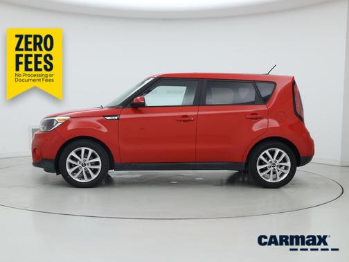 Red 2019 Kia Soul +