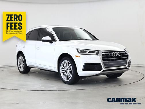 White 2019 Audi Q5 Premium Plus