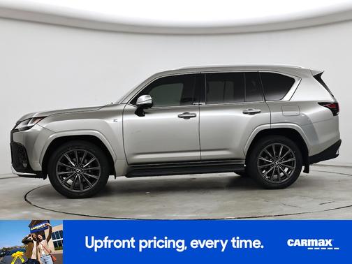 Silver 2024 Lexus LX 600 F-Sport