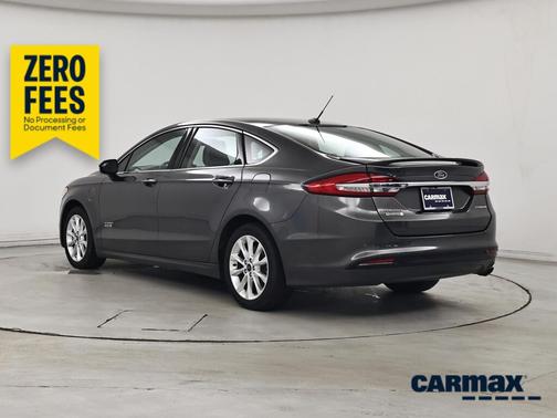 Gray 2017 Ford Fusion Energi Titanium