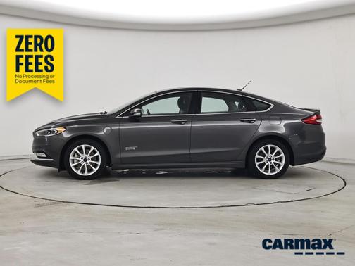 Gray 2017 Ford Fusion Energi Titanium