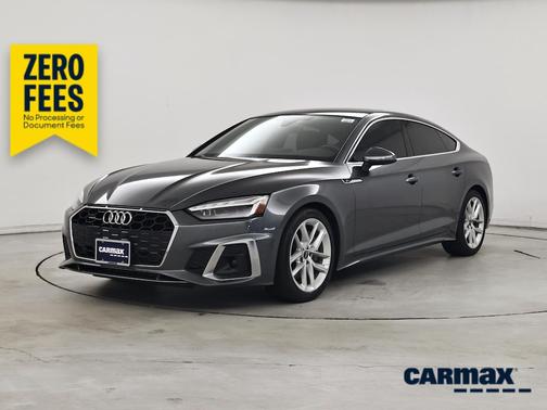 Gray 2023 Audi A5 Sportback S-Line Premium