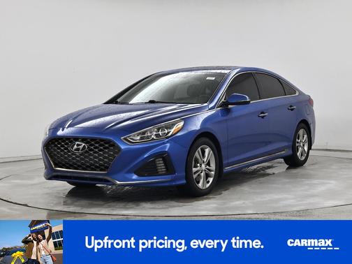 Blue 2019 Hyundai SONATA Sport