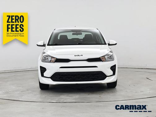 White 2022 Kia Rio S