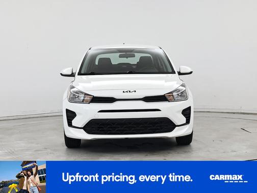 White 2022 Kia Rio S
