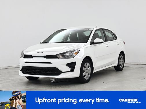 White 2022 Kia Rio S