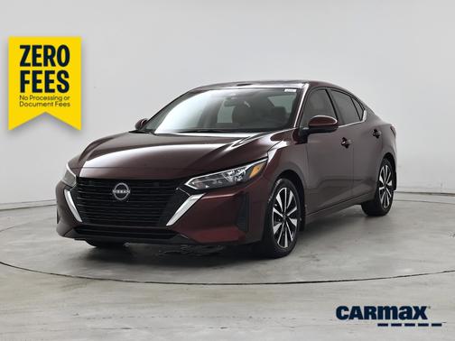 Burgundy 2025 Nissan Sentra SV