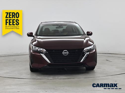 Burgundy 2025 Nissan Sentra SV